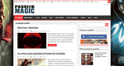 Desktop Screenshot of passionmagic.com